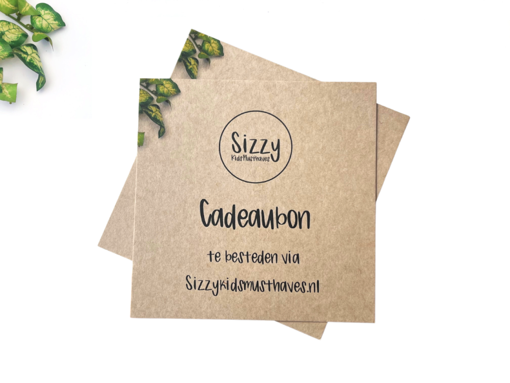 Sizzy Kidsmusthaves Cadeaubon