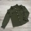 Ruffle blouse - groen